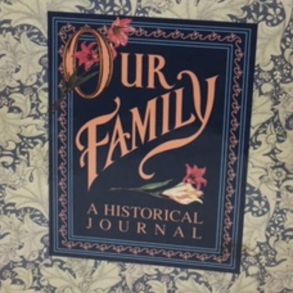 VTG 1990 Our Family-A Historical Journal, Journal about Ancestry Hardcover - Picture 3 of 12